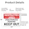 Signmission Restricted Area Unauthorized People Keep Out OSHA ANSI Sign, Plastic, 24in W x 18in L, 2PK OS-2PACK-MISC-P-1824-L-19512 - alternate 4